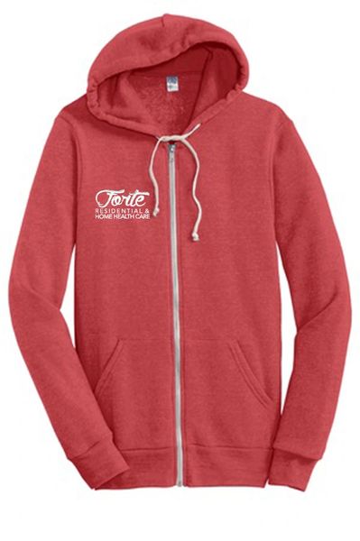Tri-Blend signature zip hoodie by Alternitive