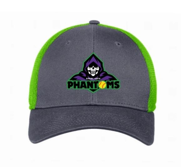 Steel City Phantoms New Era Cyber Green Hat