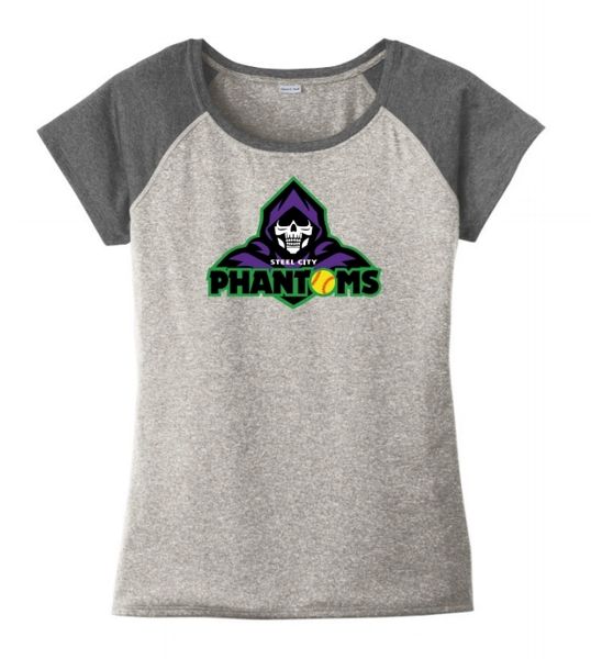 Steel City Phantoms Ladies Heather Contender Tshirt