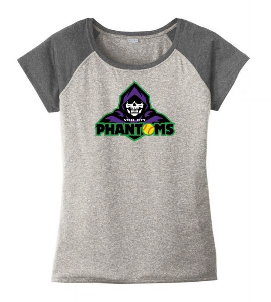 Steel City Phantoms Ladies Heather Contender Tshirt