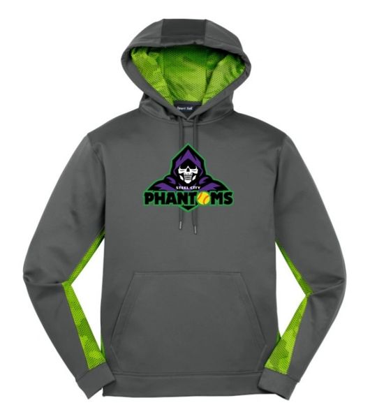 Steel City Phantoms Camohex Colorblock Hoodie