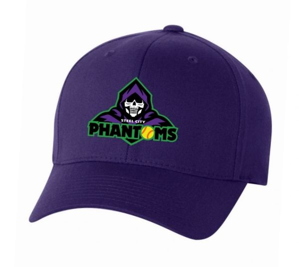 Steel City Phantoms Full Fabric Flexfit Hat