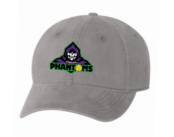 Steel City Phantoms Adjustable Relaxed Hat