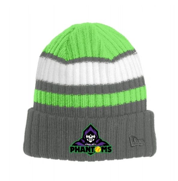 Steel City Phantoms New Era Ribbed Tailgate Beanie