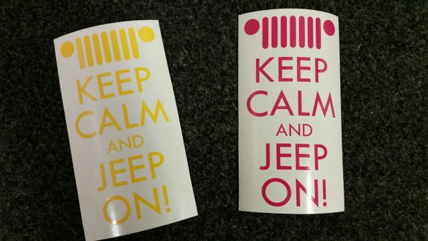 Jeep On Decal