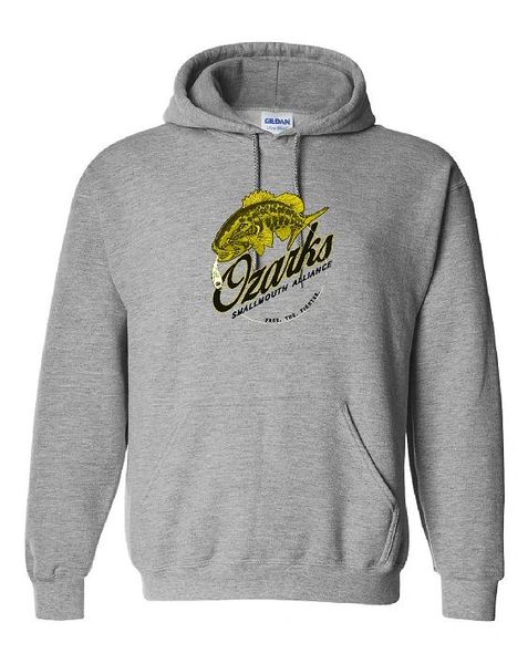 Ozarks Smallmouth Alliance New Logo Hoodie