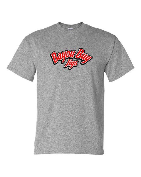 Bayou Bug Jigs Text Logo Tshirt