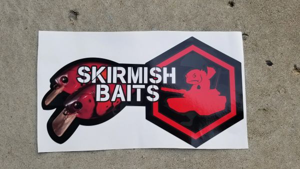 Skirmish Baits Decal