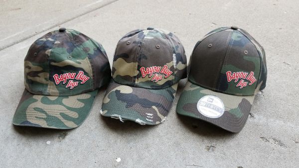 Bayou Bug Jigs Camo Hat