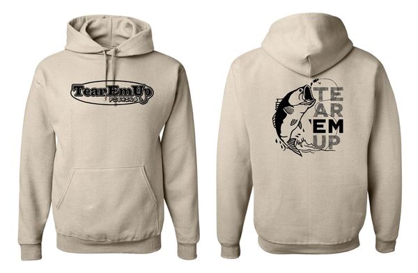 Tear 'Em Up Fishing Jitterbug Hoodie