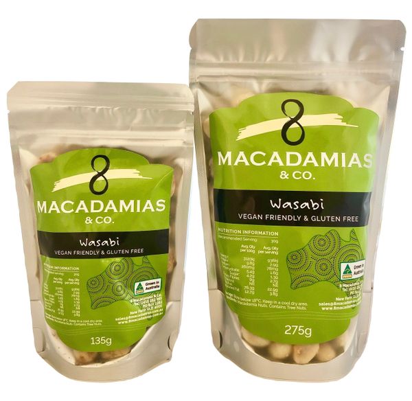 Wasabi Macadamia Nuts