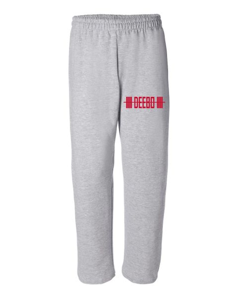 Heavyweight Sweatpants with heat transferred logo [NY327-865