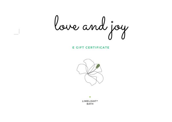 Limelight® Gift Certificate