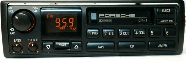 Product: Porsche CR-1, 964 Cassette Radio Stereo 964.645.014.00