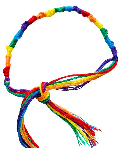 Rainbow hot sale friendship bracelet