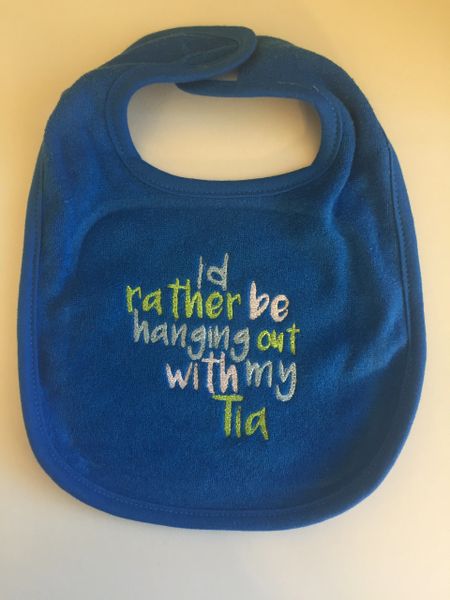 Custom baby best sale bibs embroidered