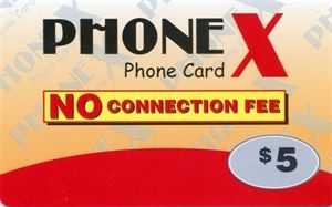 Phonex calling card