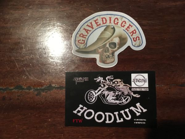 Stone Movie. Gravediggers Vinyl Sticker.