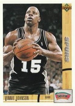 1991 Upper Deck SPURS #425 Vinnie Johnson - Standard