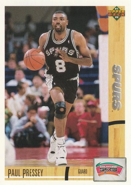 1991 Upper Deck #359 Paul Pressey - Standard