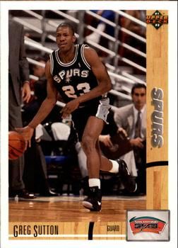 1991 Upper Deck SPURS #428 Greg Sutton - Standard