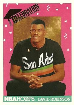 1991 NBAHoops #327 David Robinson - Standard