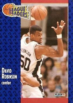 1991 FLEER #225 David Robinson - Standard