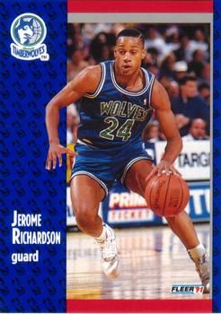 1991 FLEER #125 Jerome "Pooh" Richardson - Standard