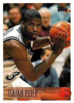 1996 Topps #102 Isaiah Rider - Standard