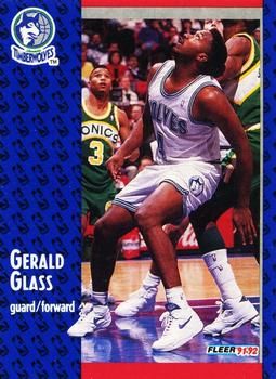 1991 FLEER #319 Gerald Glass - Standard