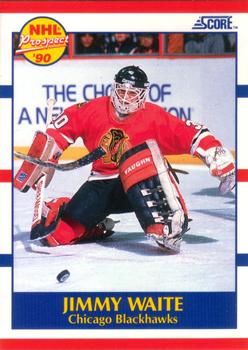 1990 Score American #407 Jimmy Waite - Standard