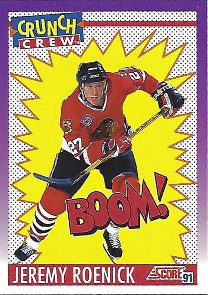 1991 Score American #305 Jeremy Roenick - Standard