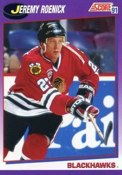 1991 Score American #220 Jeremy Roenick - Standard