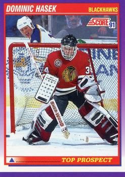 1991 Score American #316 Dominik Hasek - Standard