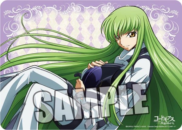 Character Universal Rubber Mat "Code Geass Lelouch of the Rebellion (C.C.) Ver.3" by Broccoli