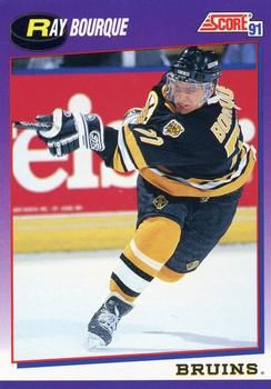 1991 Score American #50 Ray Bourque - Standard