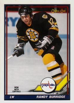 1991 O-Pee-Chee #358 Randy Burridge - Standard