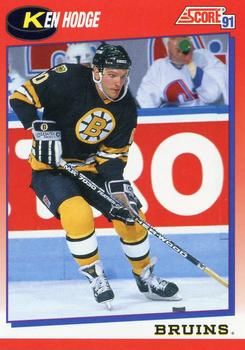 1991 Score Canadian #113 Ken Hodge - Standard