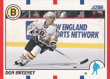 1990 Score American #51 Don Sweeney - Standard