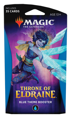 Magic the Gathering Throne of Eldraine Theme Booster - Blue
