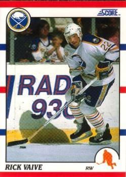 1990 Score American #103 Rick Vaive - Standard