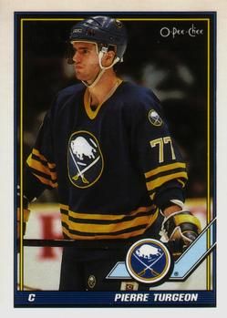 1991 O-Pee-Chee #416 Pierre Turgeon -Standard