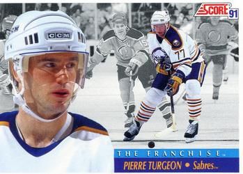 1991 Score American #416 Pierre Turgeon - Standard