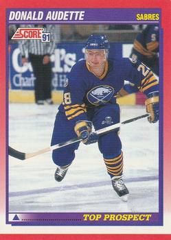 1991 Score Canadian #279 Donald Audette - Standard