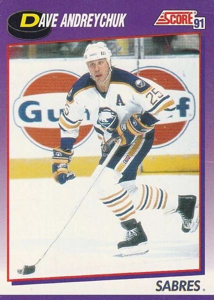 1991 Score American #277 Dave Andreychuk - Standard