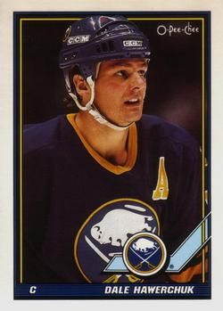 1991 O-Pee-Chee #65 Dale Hawerchuk - Standard