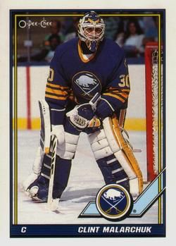 1991 O-Pee-Chee #97 Clint Malarchuk - Standard