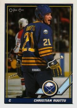 1991 O-Pee-Chee #115 Christian Ruuttu - Standard