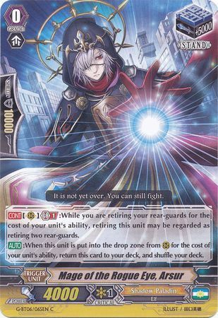 G-BT06/065EN (C) Mage of the Rogue Eye, Arsur