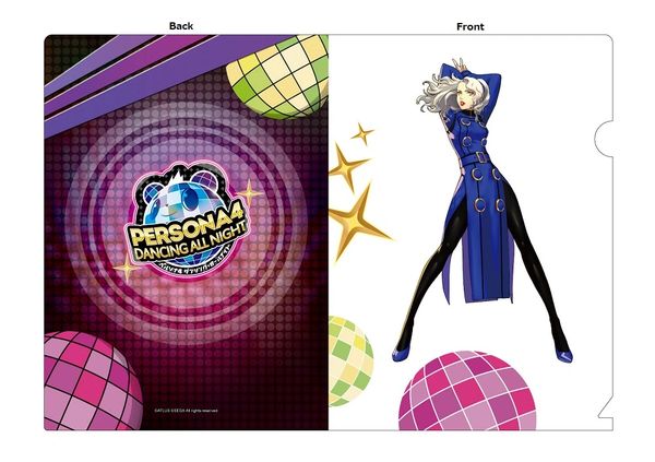 A5 Size Clear File Folder "Persona 4: Dancing All Night (Margaret)" by Contents Seed